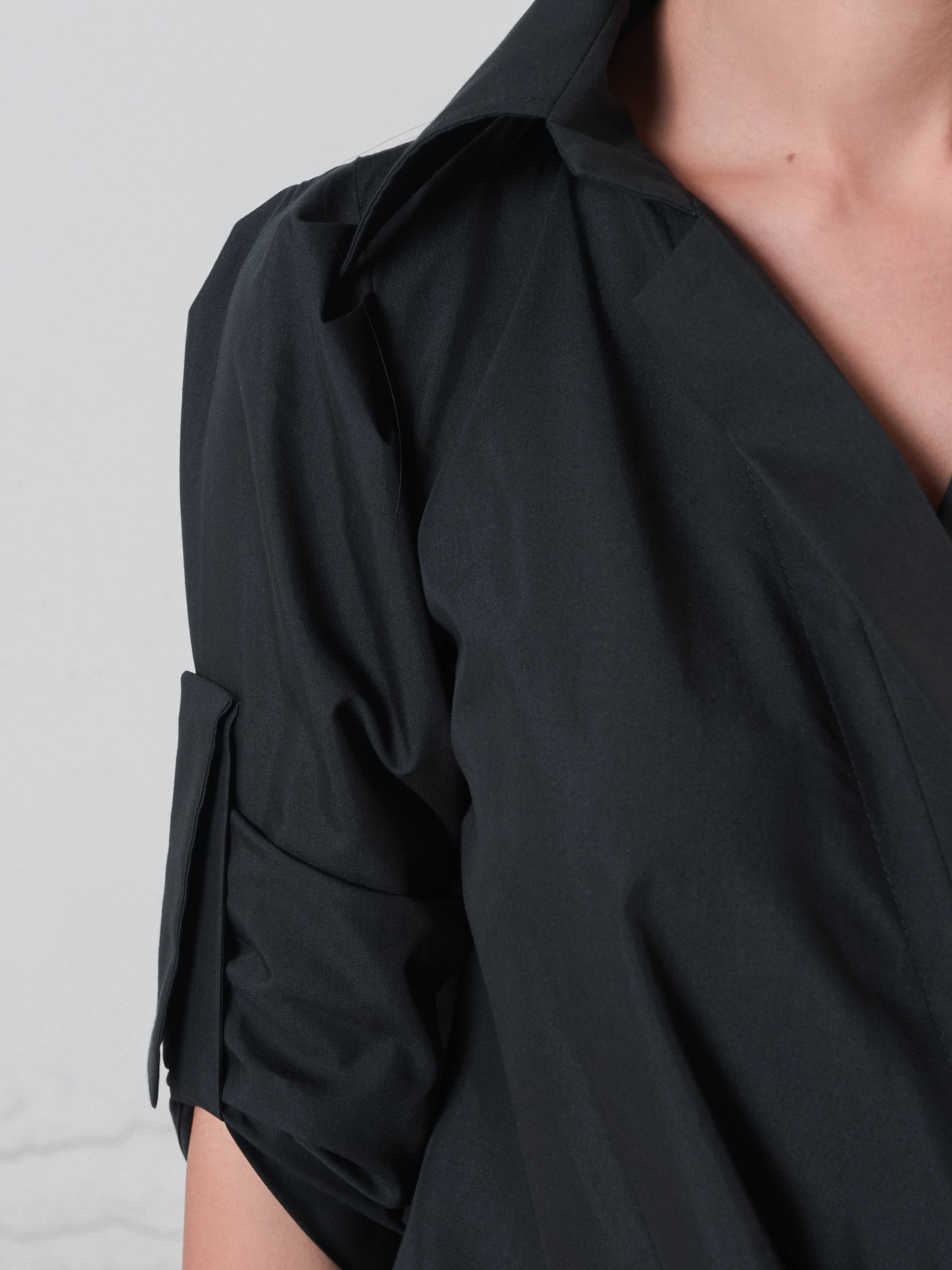 Metamorphoza - Wholesale Tuniek - Dames - Oversized shirt met riem3