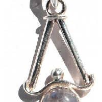 Dorjebajra Tibet Shop - Wholesale - Tea Drop Pendent Moon Stone SP-2008 M