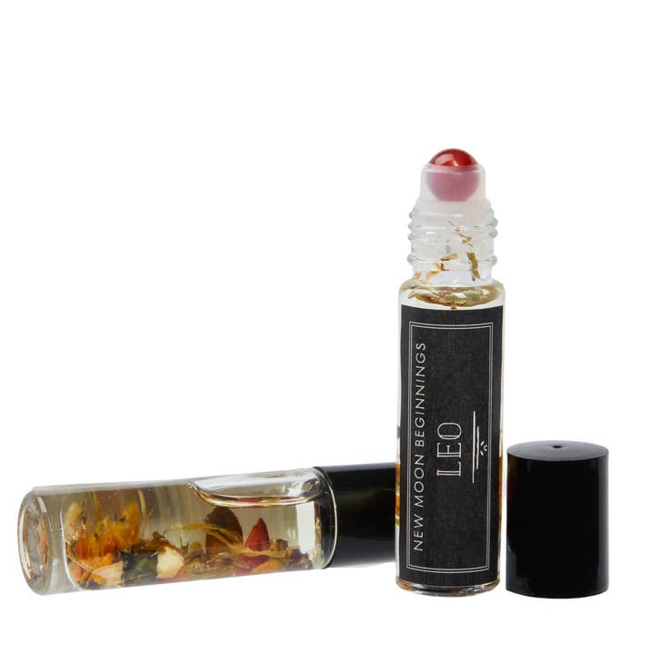 New Moon Beginnings - Wholesale Essential Oil Roll-On - Intention Roll on perfume, Essential Oil, Crystal Infused17