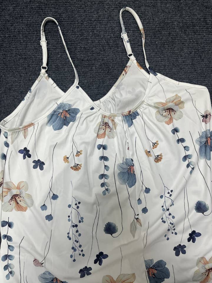 HIDDENBRAND - Wholesale Jumpsuit - Women's - Casual Sleeveless Floral Print Jumpsuit8