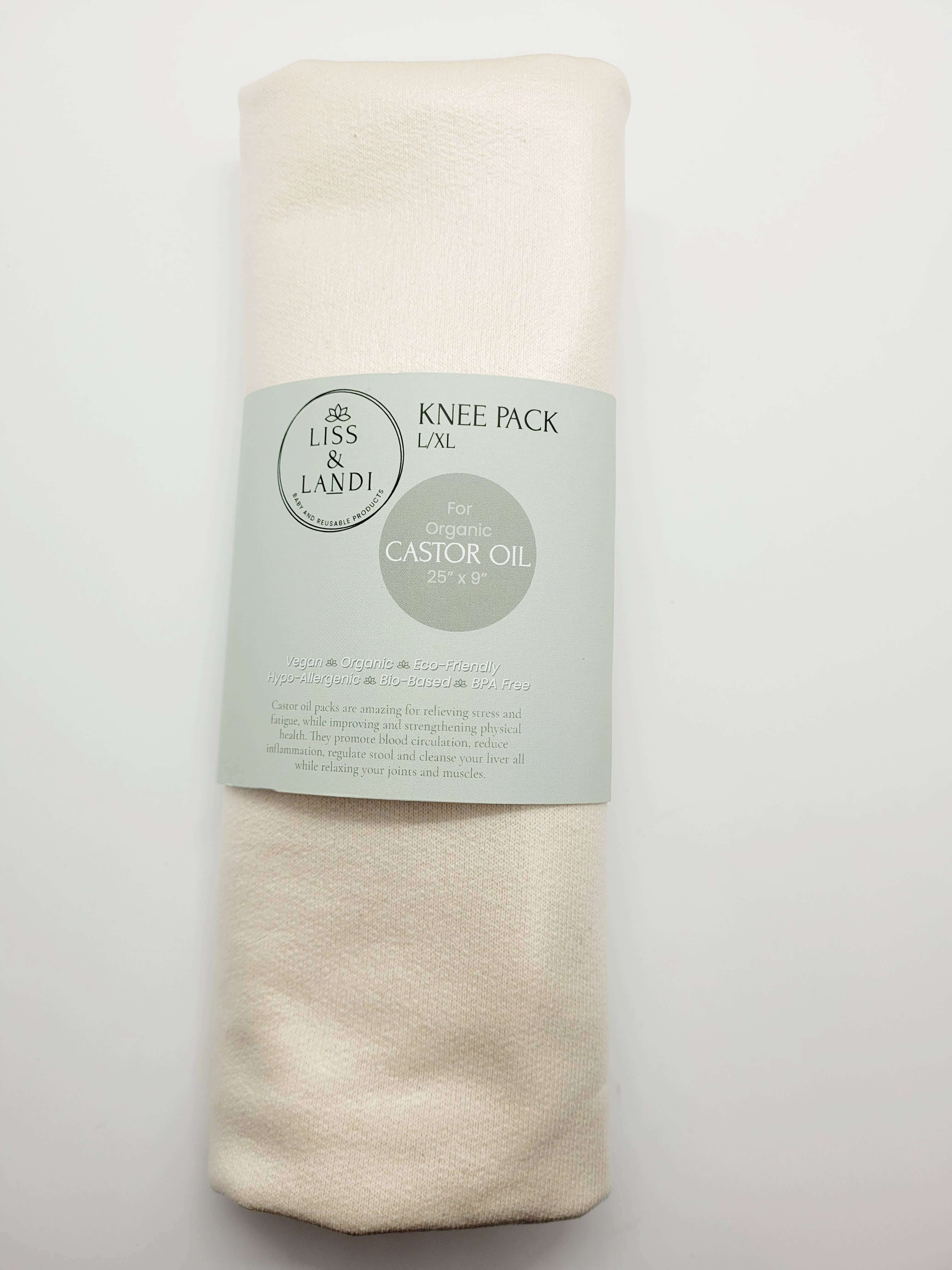 LISS & LANDI - Vendita all'ingrosso Batuffolo di cotone - Confezione di olio di ricino biologico - Knee S/M4