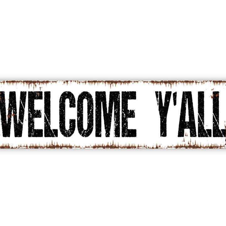 Black Hills Wildwoods - Wholesale Sign - Welcome Y'all Sign - Rustic Metal Street Sign or Door Name Plate Plaque
