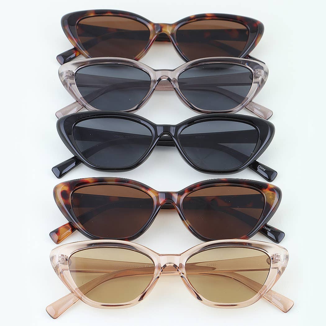 BLANDA Moderna chica cateye-solglasögon för wholesale på Faire0