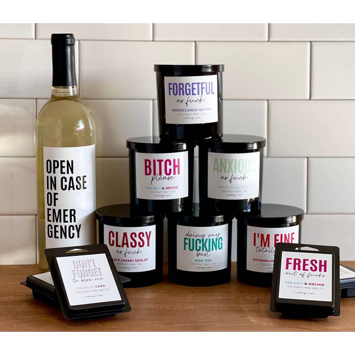 Making More - Wholesale Gift tag label - It's your Party Funny, Snarky, Wine Bottle Label2