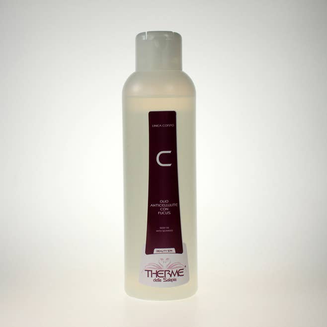 REDUCING AND ANTI-CELLULITE OIL for wholesale by Therme della Salapia