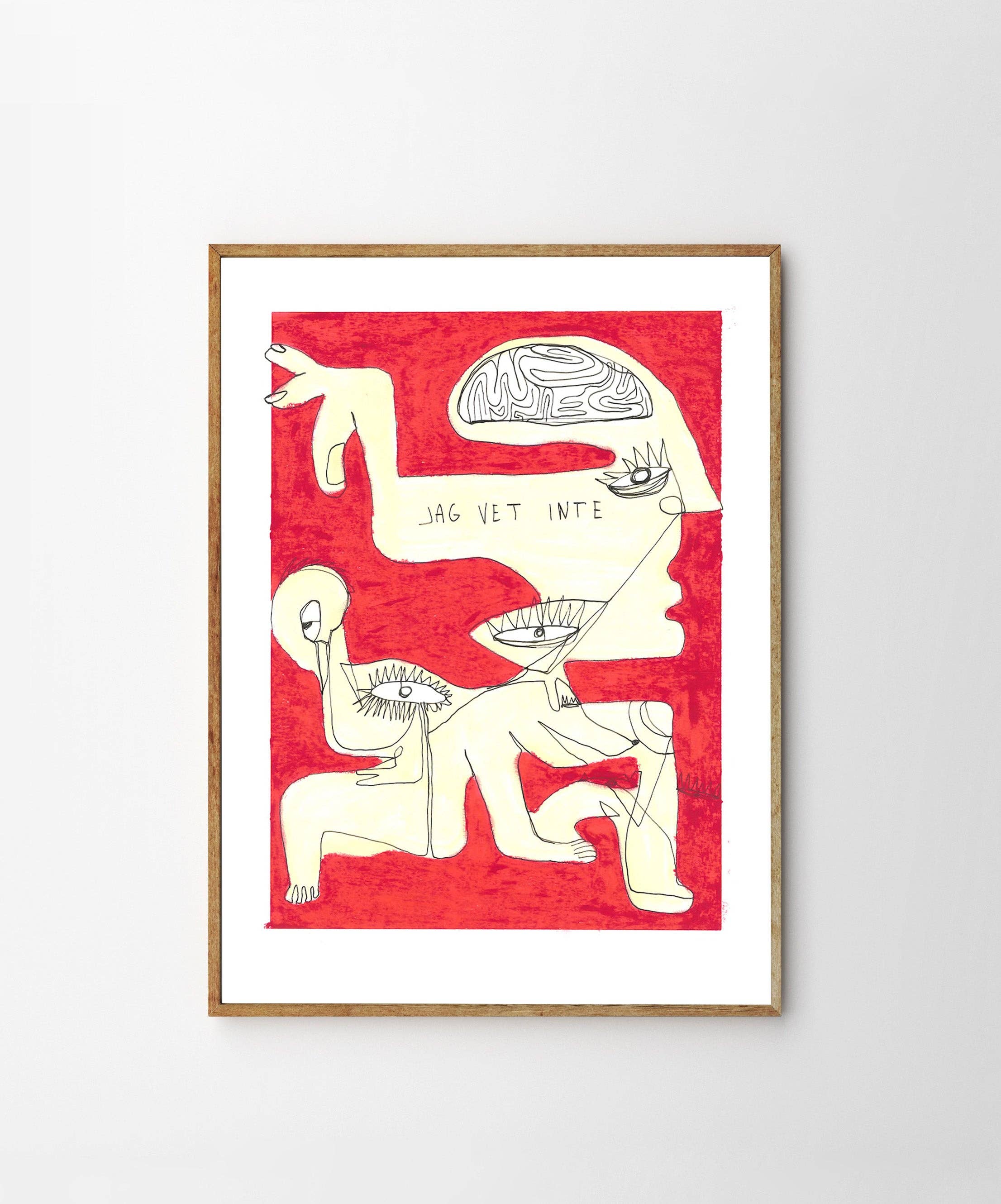 Gustave - Wholesale Art Print - Sven Reubens, Jag Vet Inte