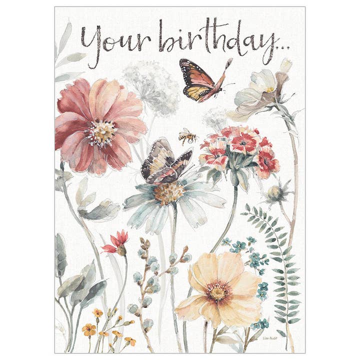 Butterfly Garden - Birthday Card for wholesale by Legacy