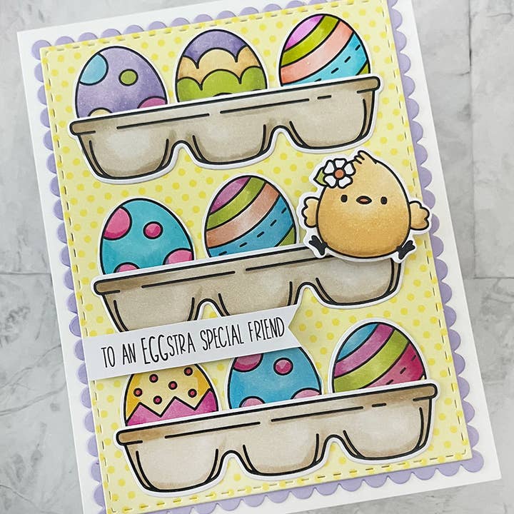 Pink and Main - Wholesale Rubber/decorative stamp - Eggstraordinary13