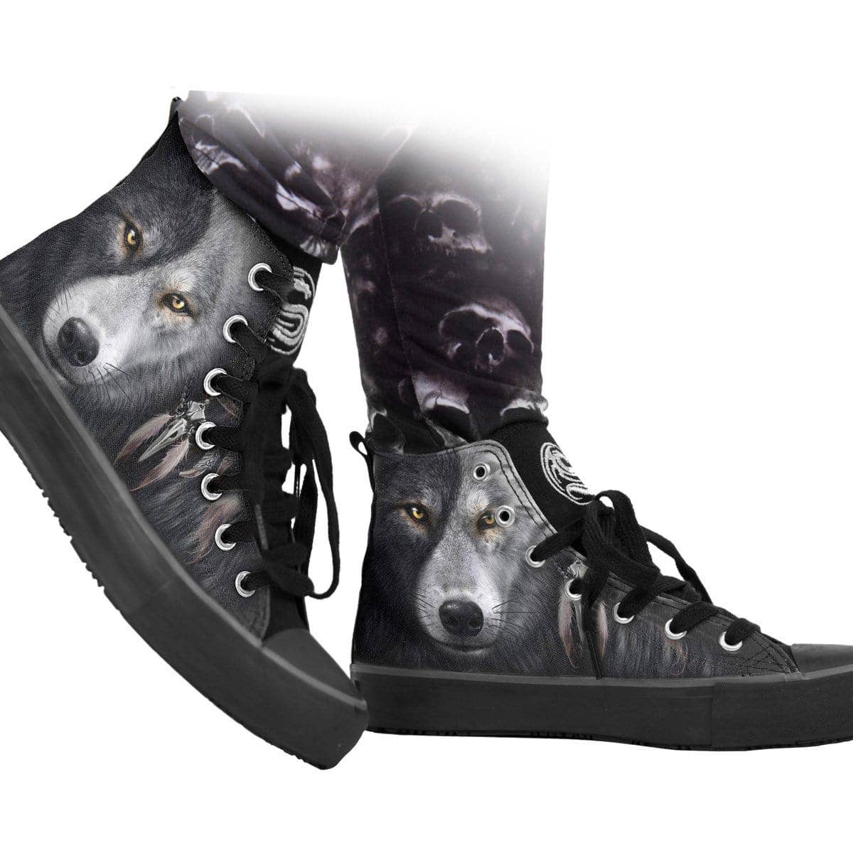 Spiral – wholesale Lifestyle trainers – Women′s – WOLF CHI - Sneakers - Ladies High Top Laceup1