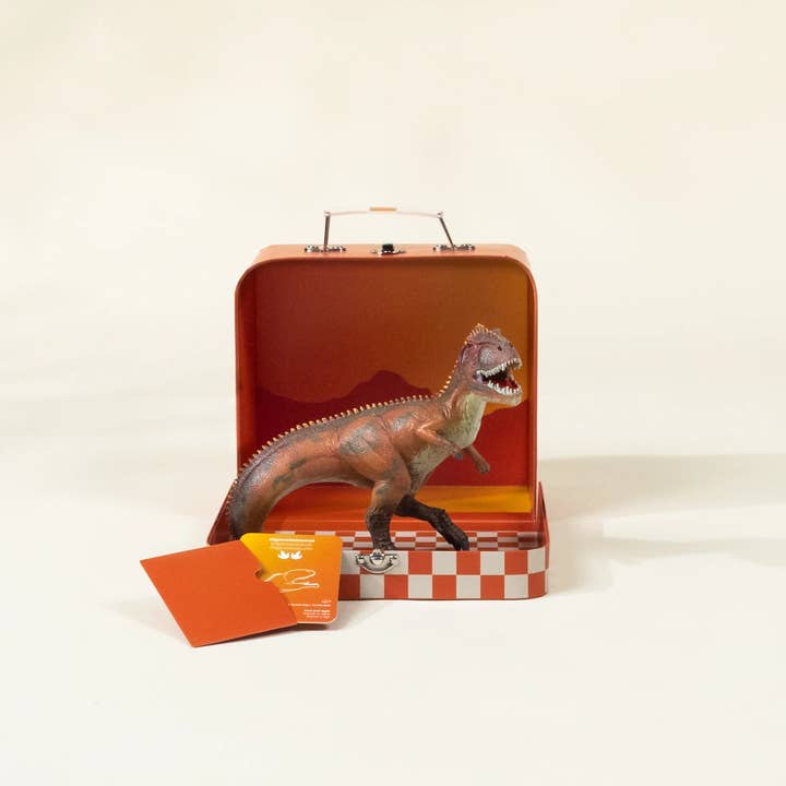 Coco Village - Wholesale Figurine toy – Kids - Giganotosaurus Dinosaur in a Collectible Box2