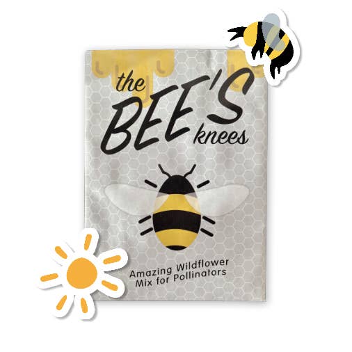 Bee's Knees Wildblumensamen-Set für den Großhandel von UpRoot Design Studio
