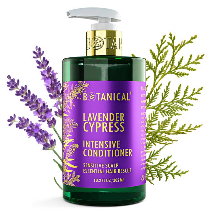 Conditioner For Thinning Hair - Lavender & Cypress - Sensitive Scalp for wholesale by Botanical Green Lab