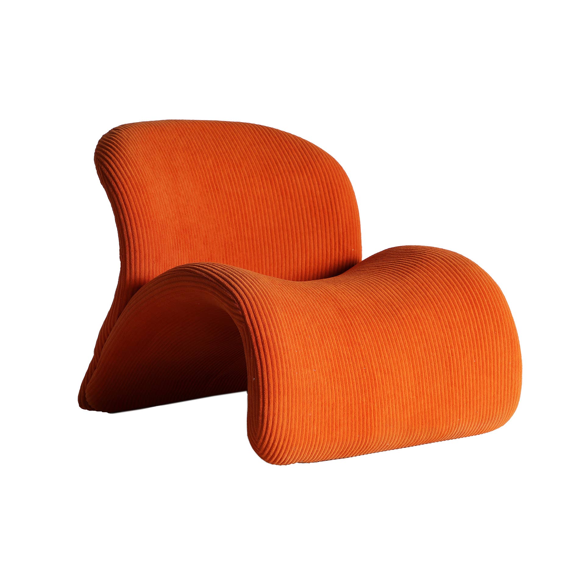 Kodu – Großhandel Stühle – Polyestersessel in Orange, 76x85x70cm