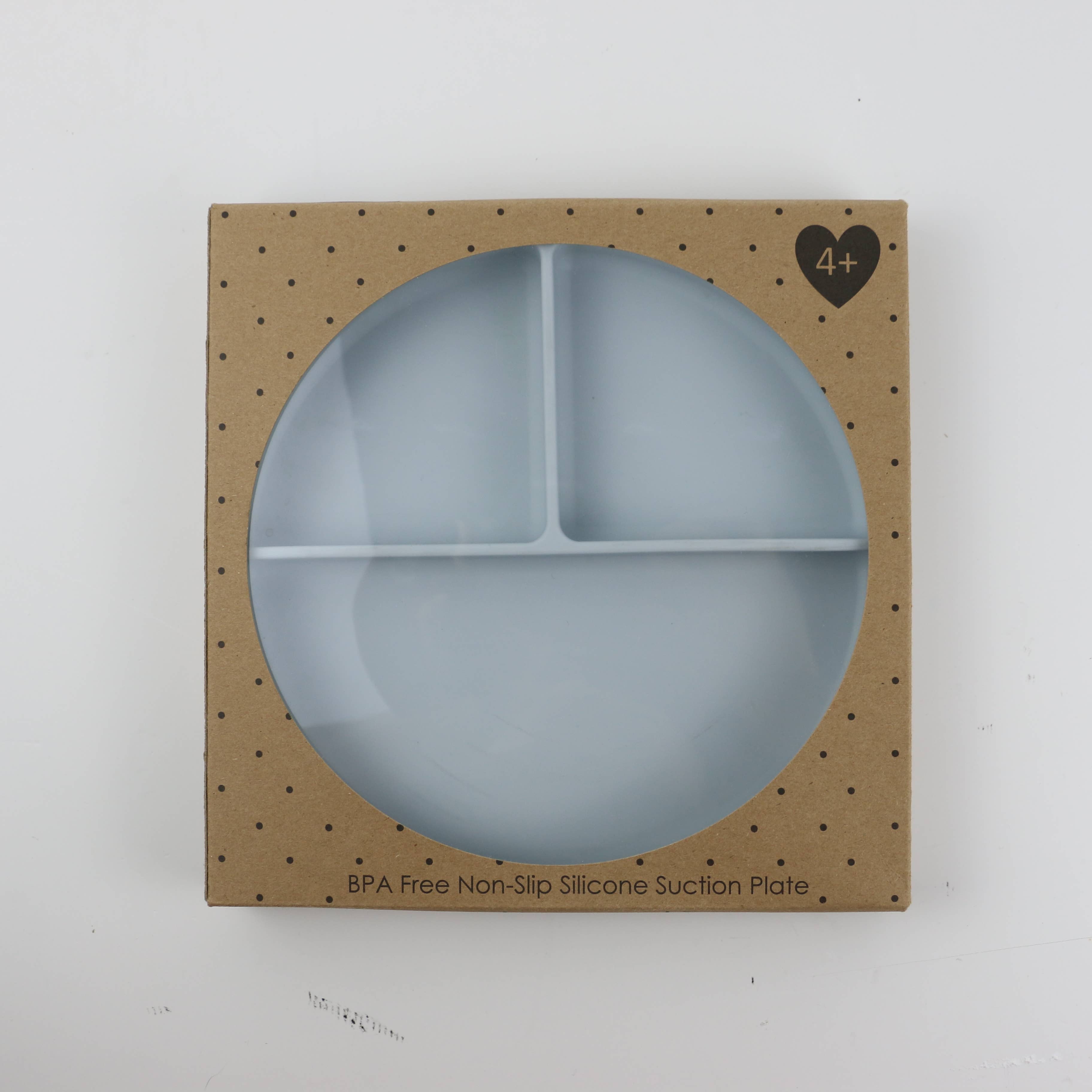 Ali+Oli - Wholesale Dinner Plate - Kids & Baby - Baby Plate with Suction and  Divided Portions (Sky)2