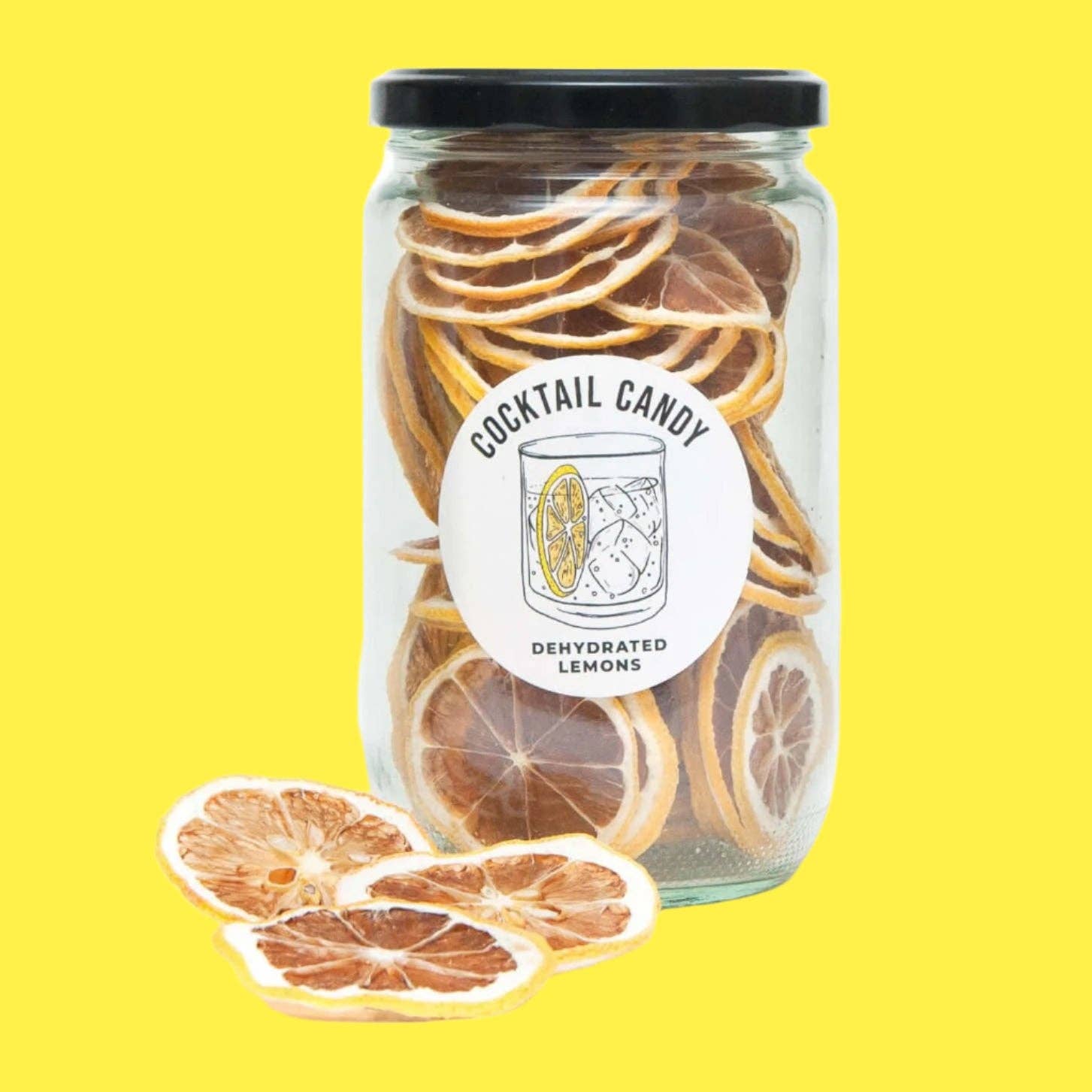 Cocktail Candy - Wholesale Dried/Dehydrated Fruit - Dehydrated Lemons1