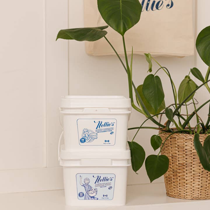 Nellie's Clean - Wholesale Laundry Detergent Powder/Pods - Oxygen Brightener (Laundry Booster) 500 Scoops Bucket