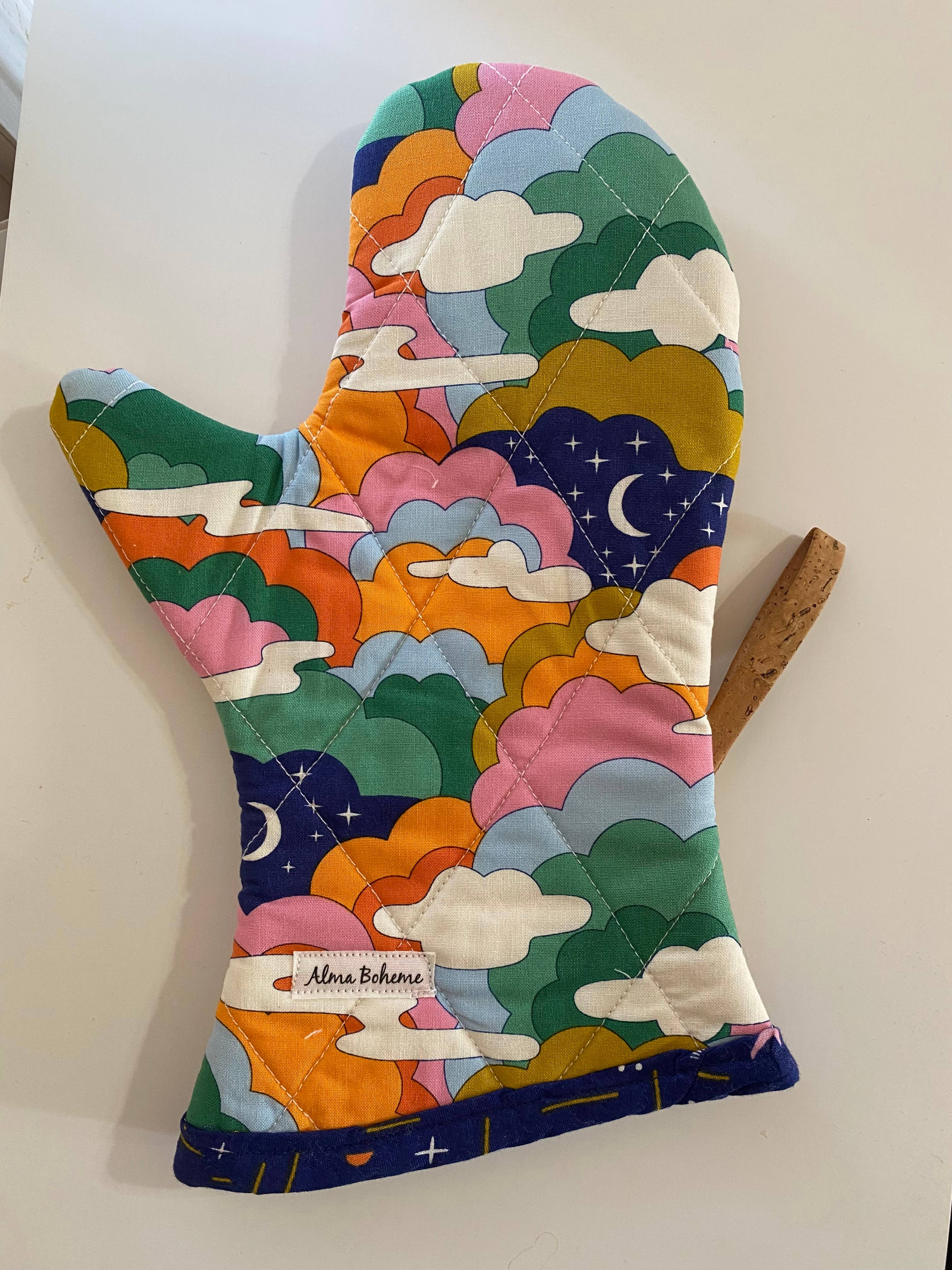 Alma Boheme Handmade - Venta al por mayor Manoplas para horno/ollas - Manopla de horno de corcho y algodón36