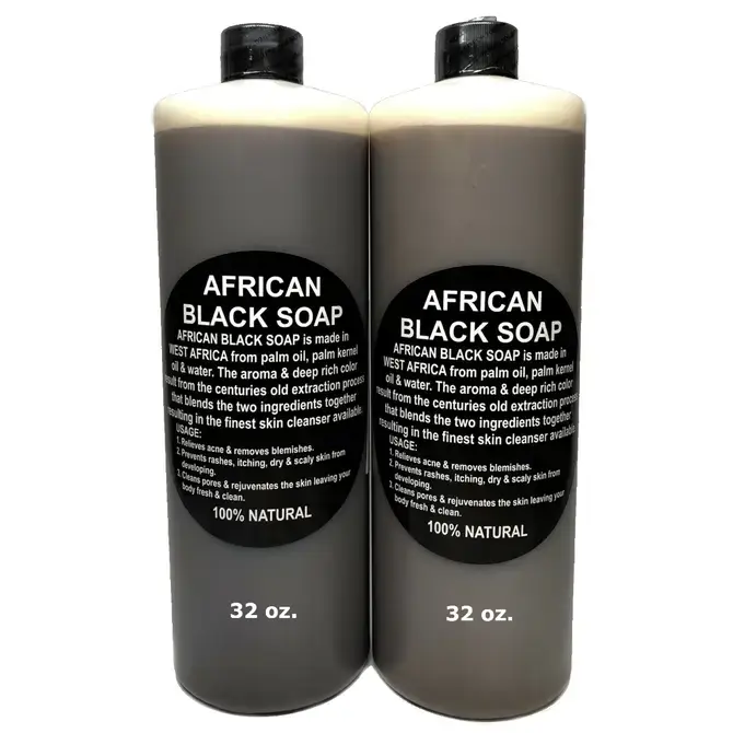 HalalEveryDay - Wholesale Body Wash/Shower Gel - African Black Soap Liquid4