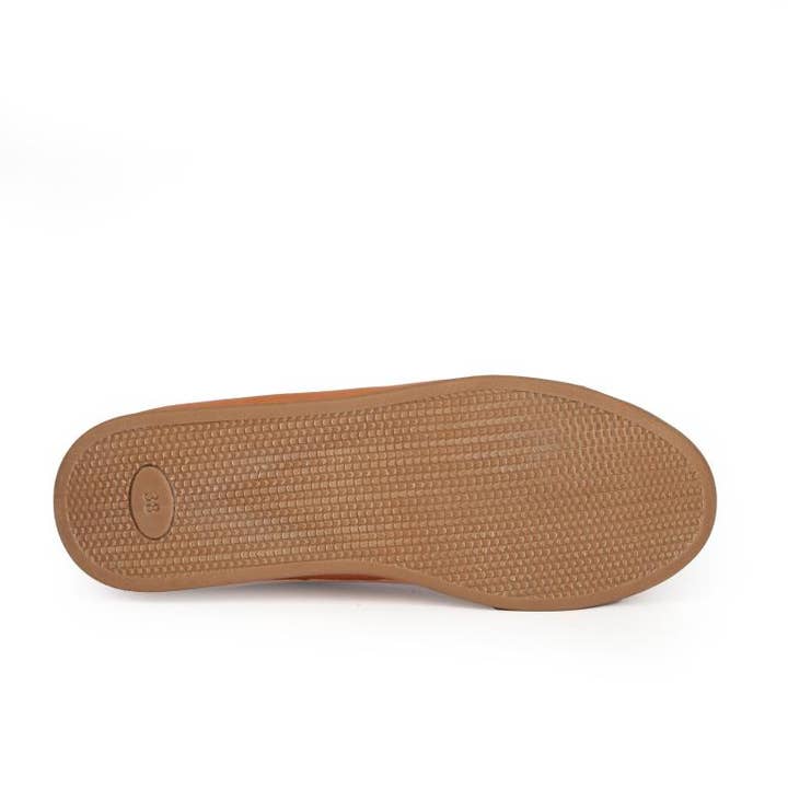 Chenson & Gorett - Wholesale Low Heels - Women's - Brown Leather Shoes with Laces, Padded Insole6