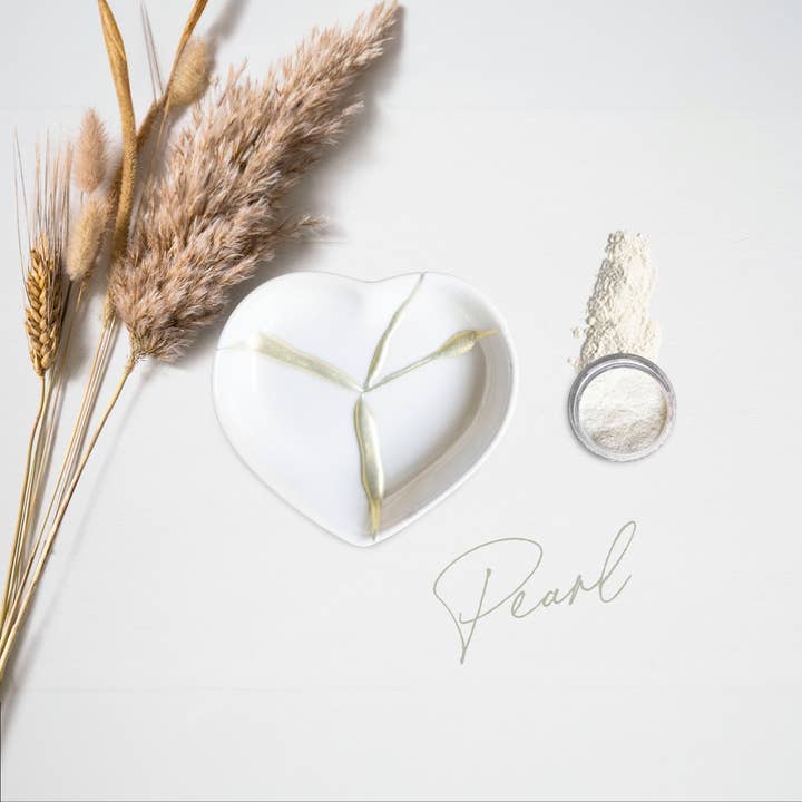 DIY Kits by Mora Approved - Kintsugi, Pottery & Art - Wholesale DIY craft kit - Kintsugi Kit XL for 2 with Ceramic Hearts - Gift for couples4