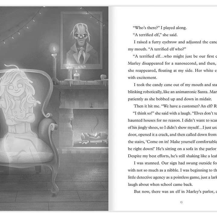 Hazy Dell Press – Engroshandel Bog til børn, der lige er begyndt at læse (6-8) – Krampus Fortroligt4