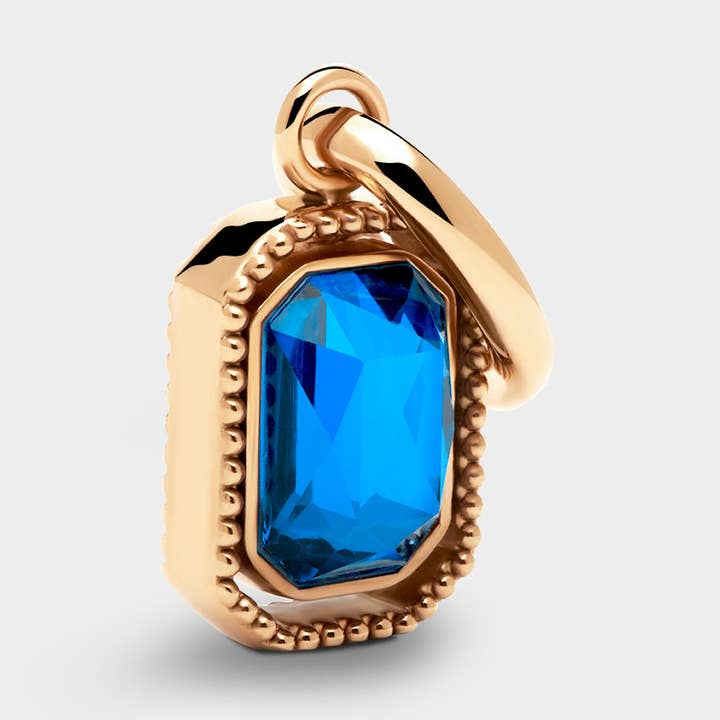 Talisman Charm i marinblått för wholesale av COLURi