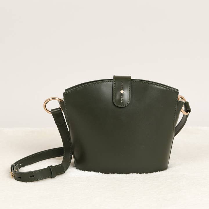 Maradji - Venta al por mayor Bolso con asas - Mujer - BOLSO MILTON KHAKI DE PIEL RECICLADA
