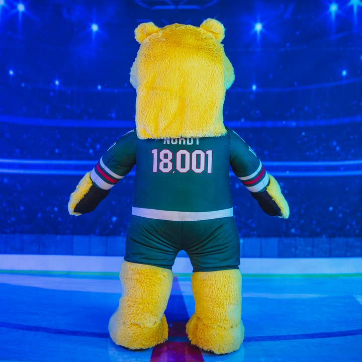 Uncanny Brands - Wholesale Stuffed/Plush Toy - Kids & Baby - Bleacher Creatures Minnesota Wild Nordy 20" Plush