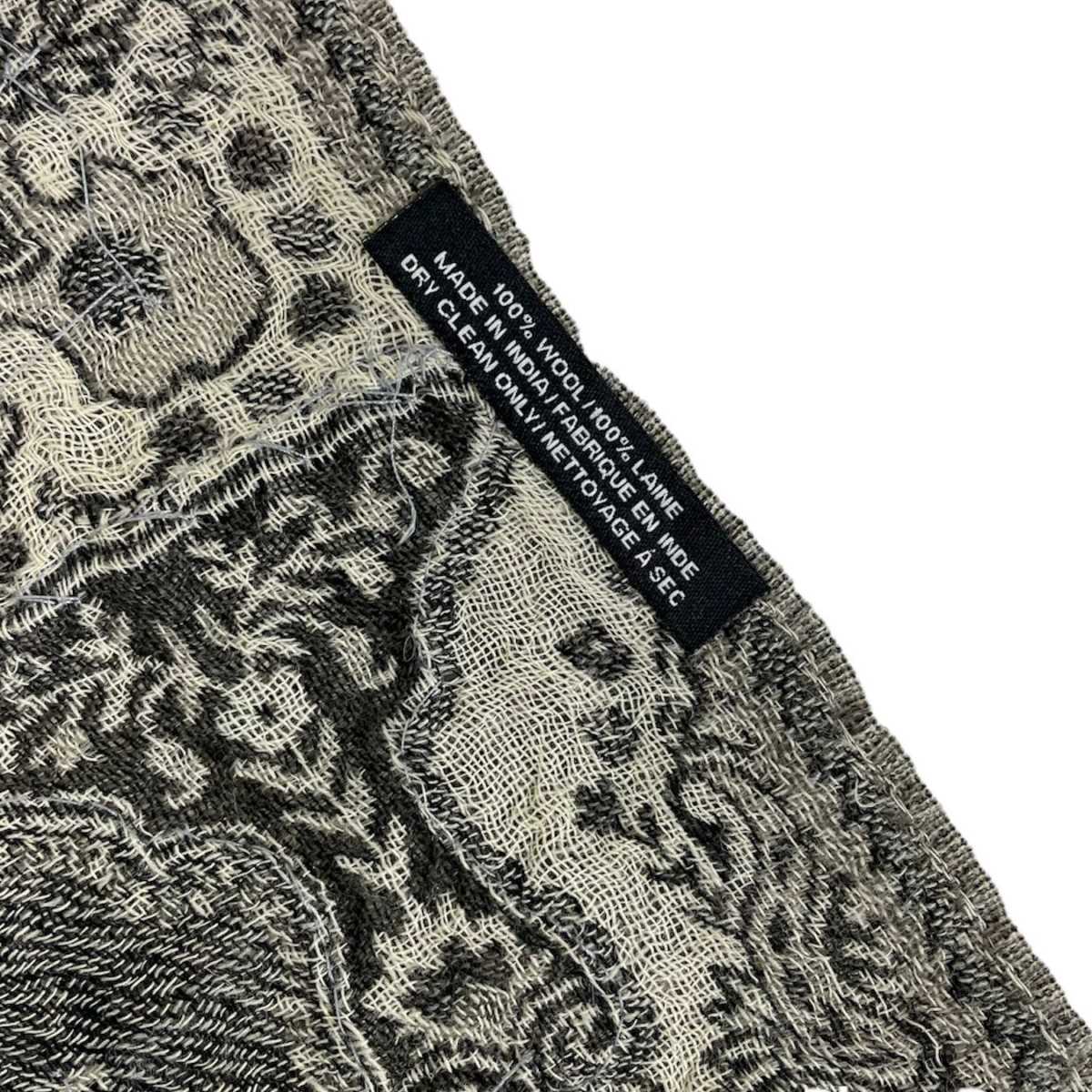 Chenson & Gorett – Cachecol - Mulher por atacado – Lenço Étnico Indiano de Lã com Paetês e Bordados27