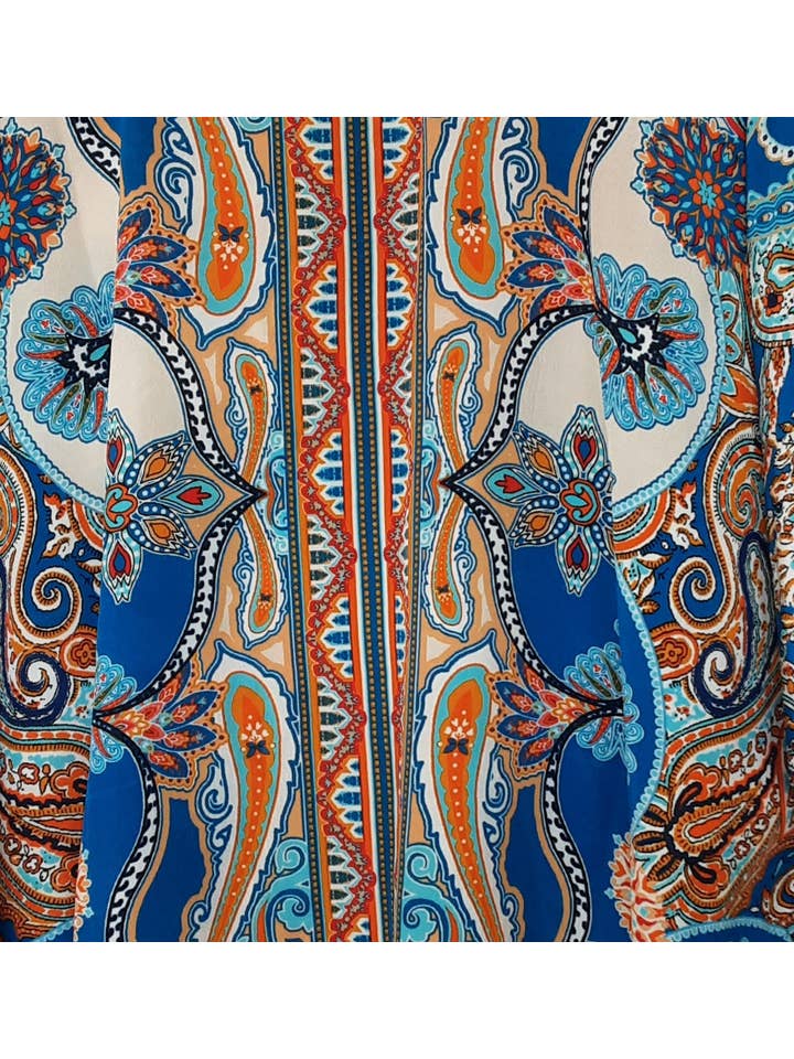 DENIM BRIYANA SILK TOP for wholesale on Faire3