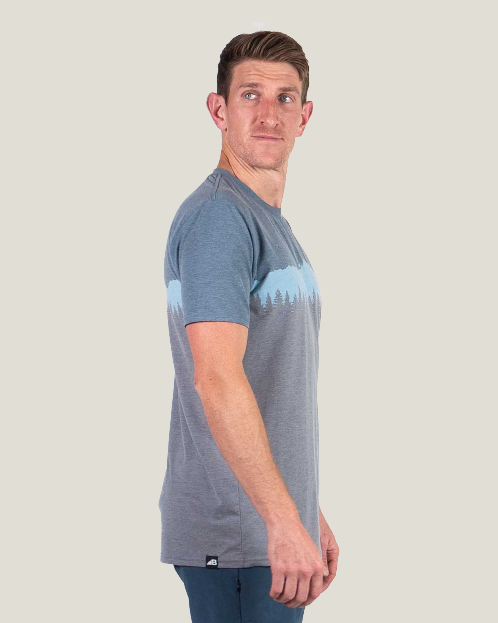 Belong Designs - Wholesale T-Shirt - Men's - Men's Graphic Traverse Tek Tee41