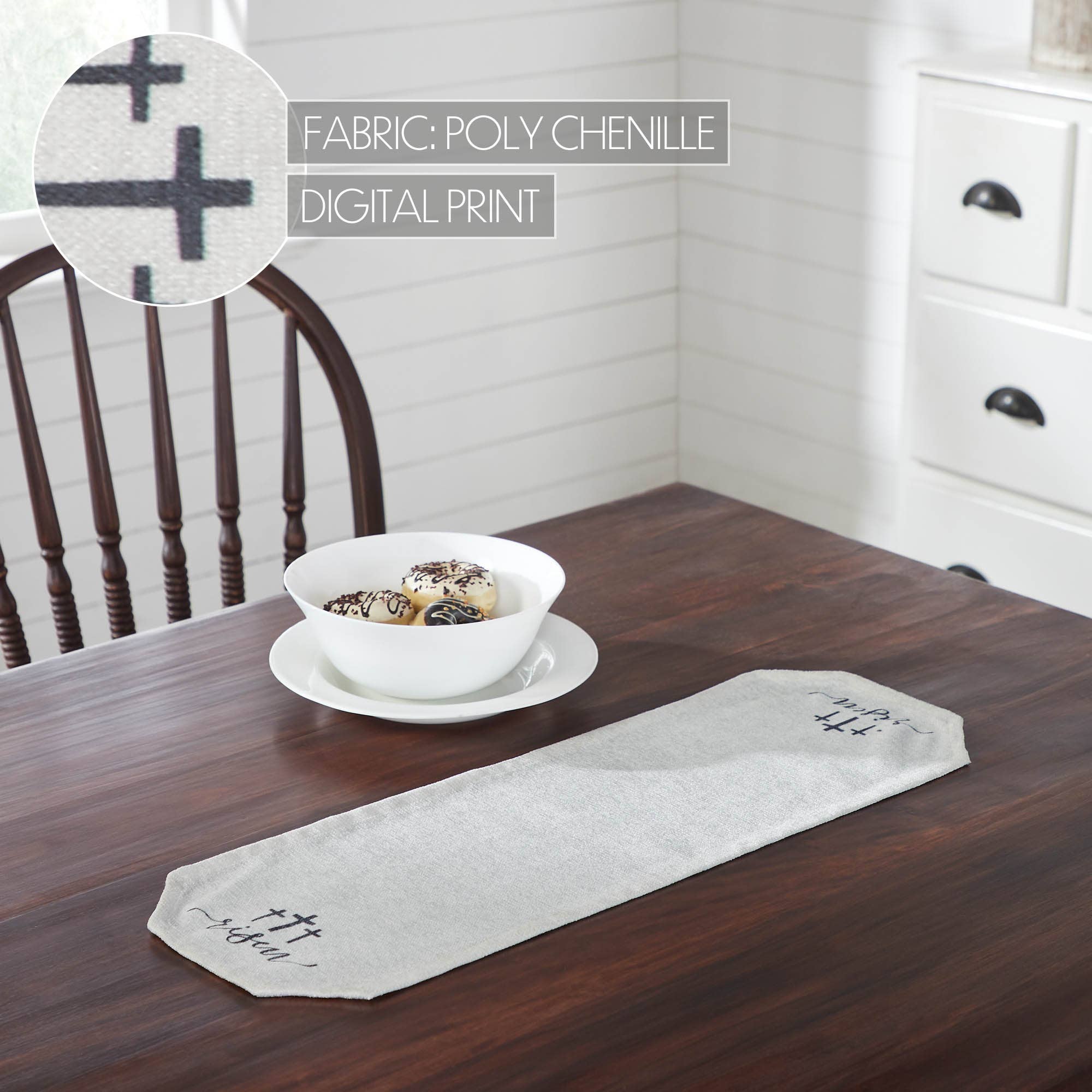 VHC Brands - Wholesale Table Runner - Risen Runner 8x244