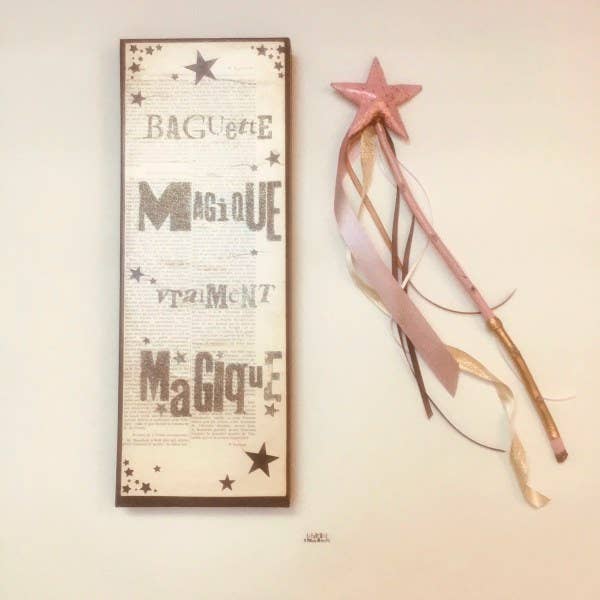 Baguette Magica Davvero Magica Su Misura per la vendita all'ingrosso da parte di La fabrique de MOTS MAGIQUES