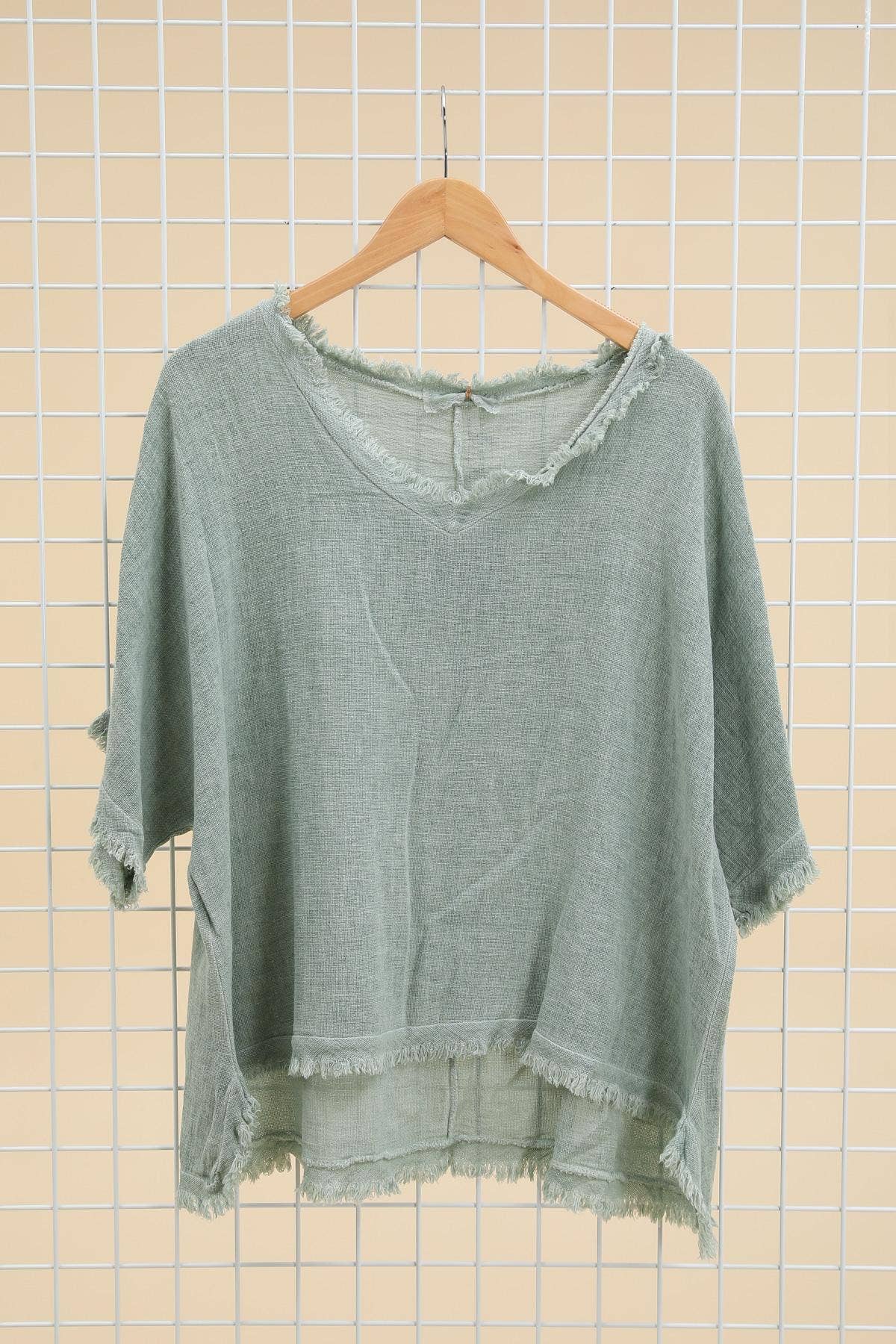 Lea & Luc - Grandes Tailles – Engroshandel Tunika - Dame – Tunica i linned i plus-size med løs og flydende pasform10