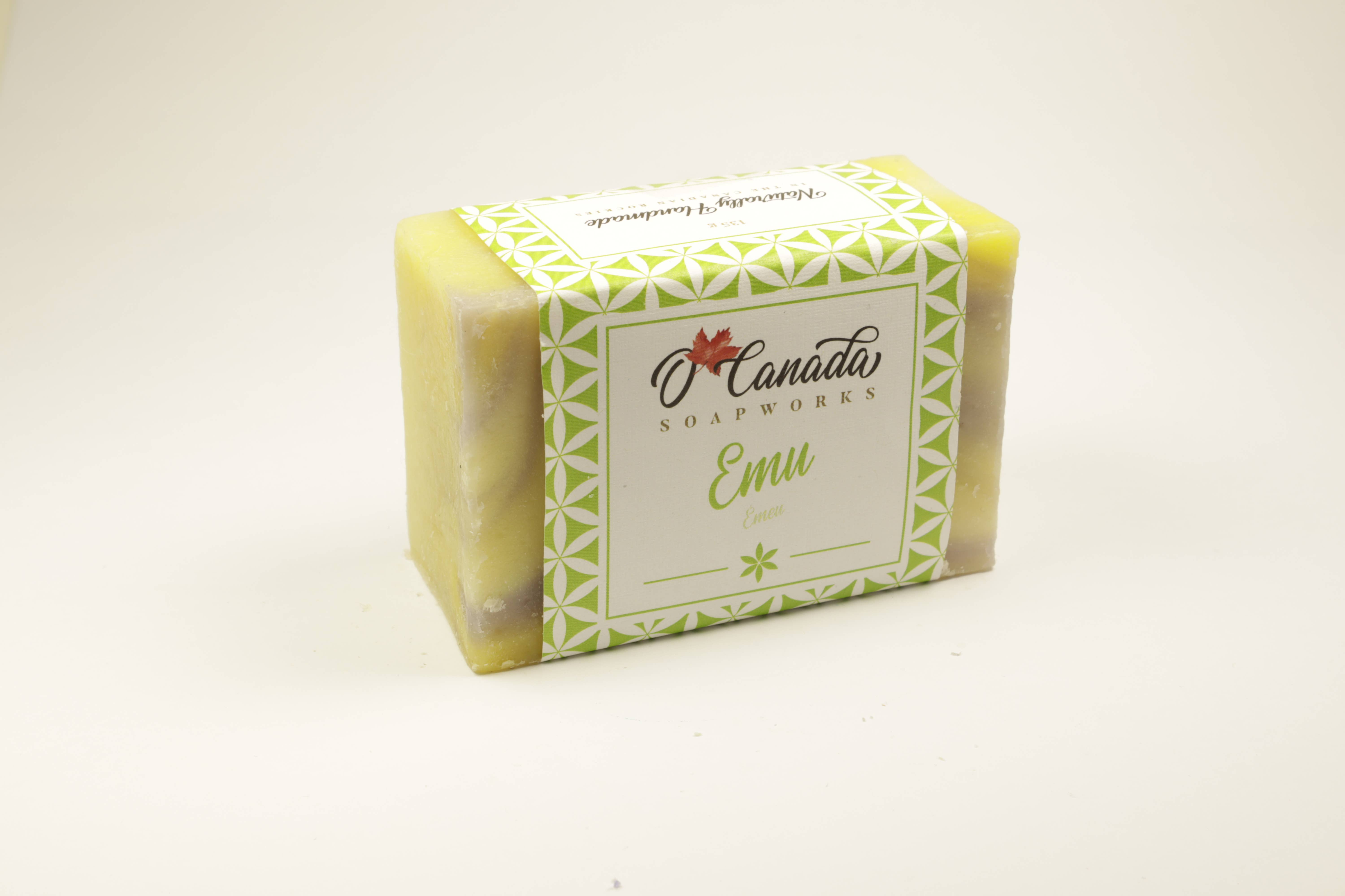 O'Canada Soapworks Inc - Wholesale Bar Soap - O'Canada Emu Therapeutic Soap Bar
