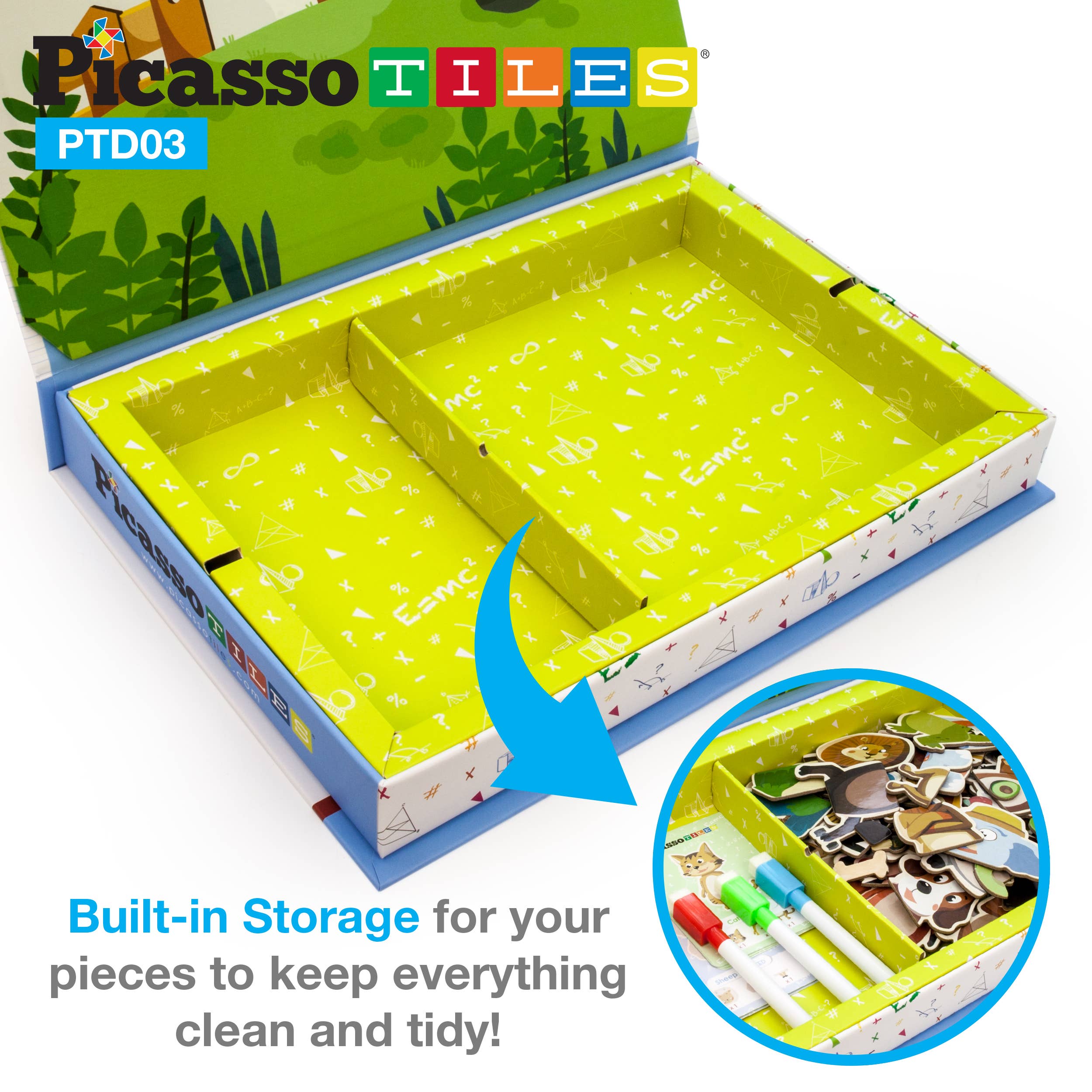 PicassoTiles – wholesale Puzzle – Child – PicassoTiles Mix-and-Match Animal Puzzle Book8