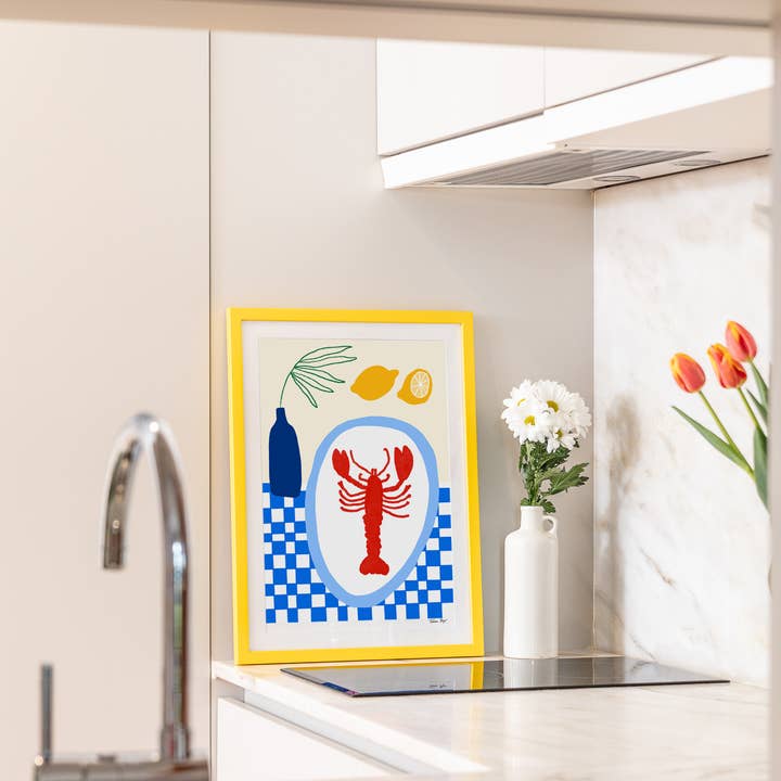 Teresa Rego - Wholesale Art Print - Lobster Lunch5