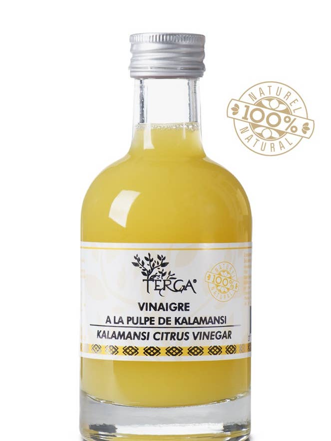 Kalamansi Pulp Vinegar for wholesale by Terga Gastronomie