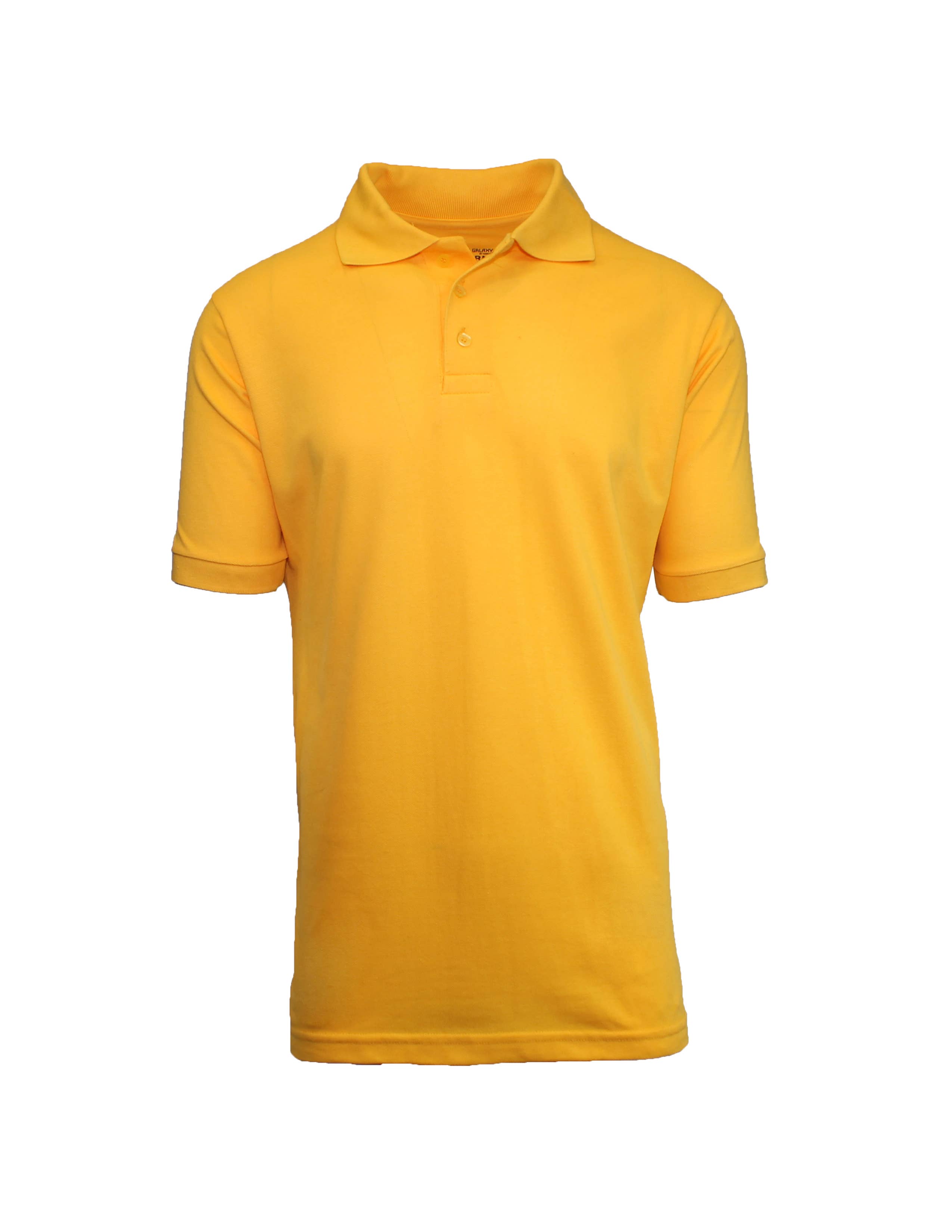 Galaxy By Harvic - Wholesale Polo - Men's - Men's Short Sleeve Pique Polo Shirts Uniform7