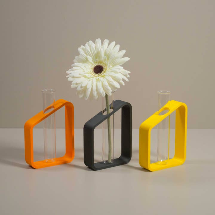 Modern Test Tube Bud Vase – Bold Colour Propagation Station for wholesale by Vantage 3D Prints
