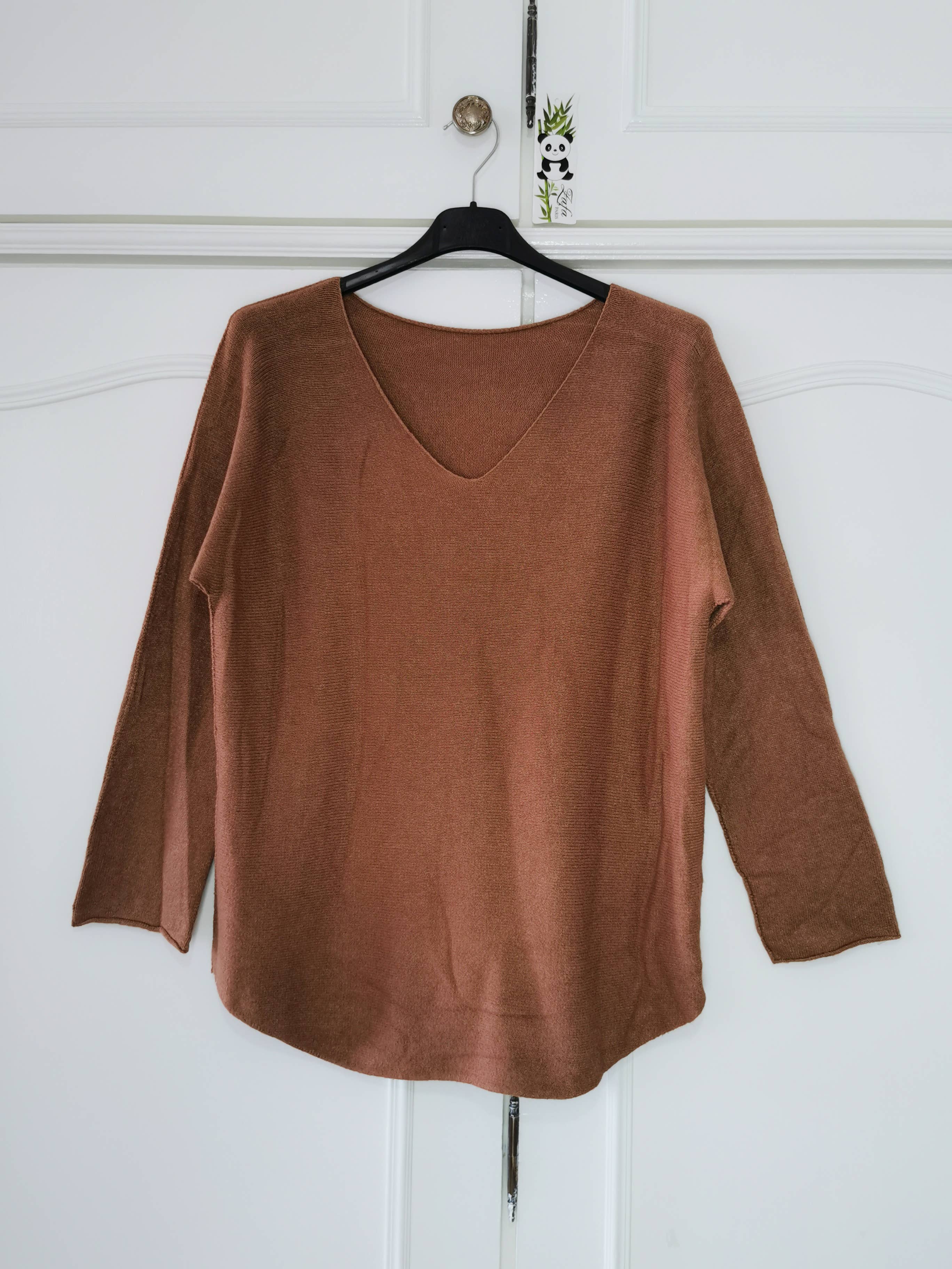 ZAFA PARIS - Wholesale Knit Sweater - Women's - 16FZ0H811-High quality seamless mesh sweater.11