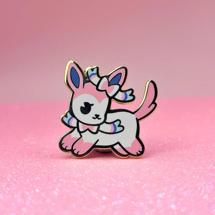 Sylveon Pokemon Eeveelution Emalje Pin for engroshandel hos Bulbalana