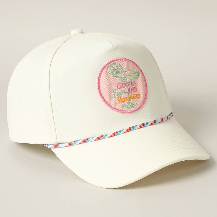 Fashion City - Wholesale Trucker Hat - Unisex - Tequila Lime and Sunshine Embroidery Trucker Hat6