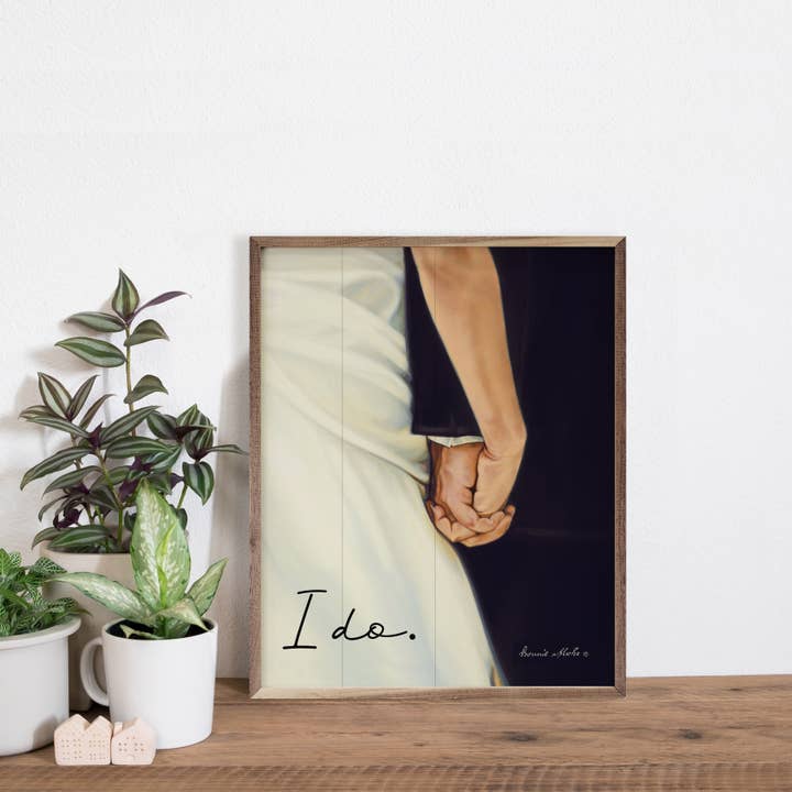 Kendrick Home - Wholesale Sign - I Do Art Print1