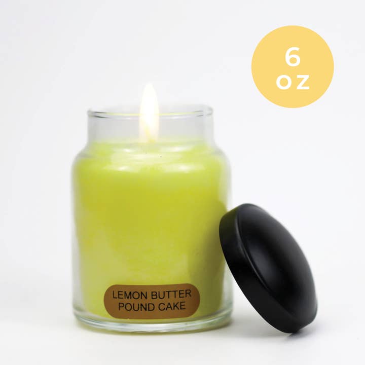 A Cheerful Giver - Wholesale Jar/Filled Candle - KOTL Baby Candle (6oz.) – Lemon Butter Pound Cake