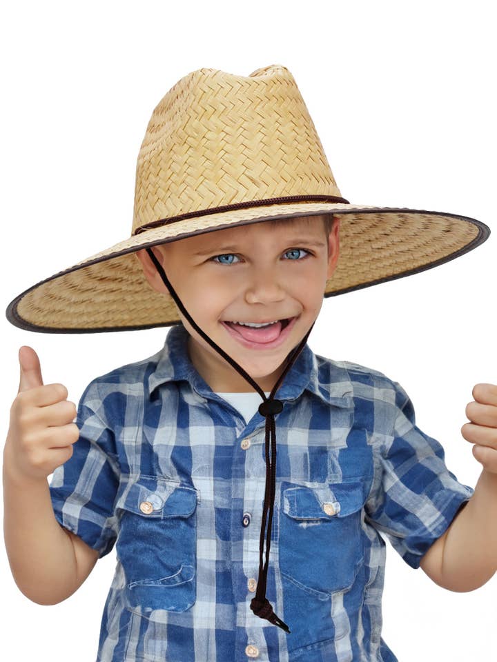 Kids Quarterhorse Flat Brim Lifeguard Hat for wholesale by Cap Zone