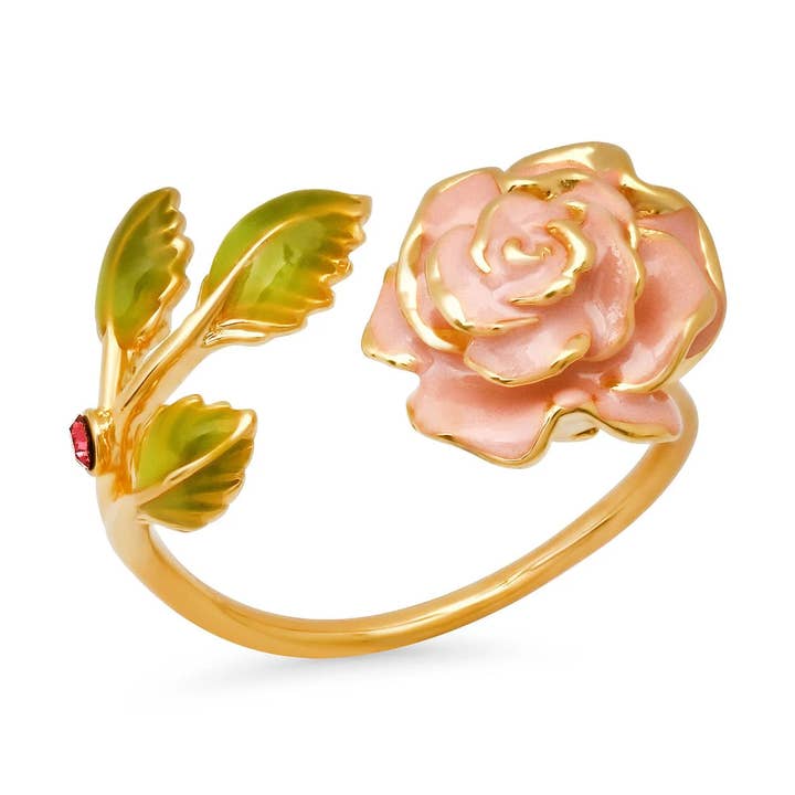 Bague Ouverte Rose pour la vente par Tai Jewelry