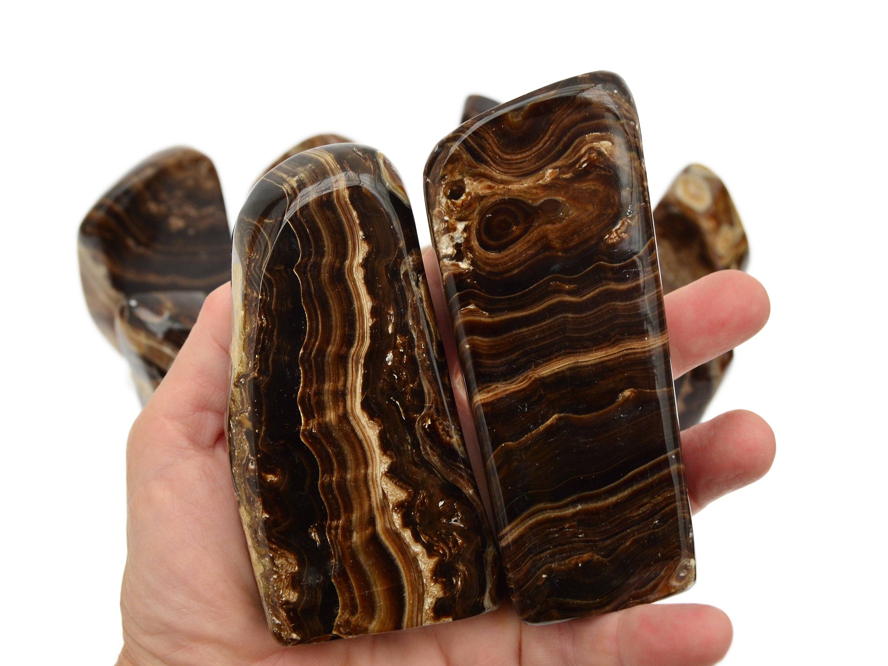 Kaia & Crystals - Wholesale Spiritual Stone/Crystal - Chocolate Calcite Free Form Mineral (100g - 700g)7