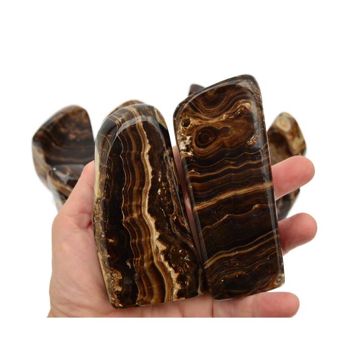 Kaia & Crystals - Wholesale Spiritual Stone/Crystal - Chocolate Calcite Free Form Mineral (100g - 700g)7