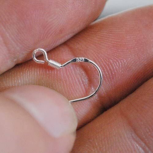 JUL ET FIL - Venta al por mayor Kit de manualidades - 20 ganchos para pendientes de plata de ley 925 para manualidades5